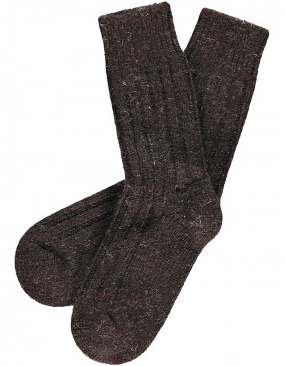 Jacobs Sheep Sock | Donkerbruin Melange