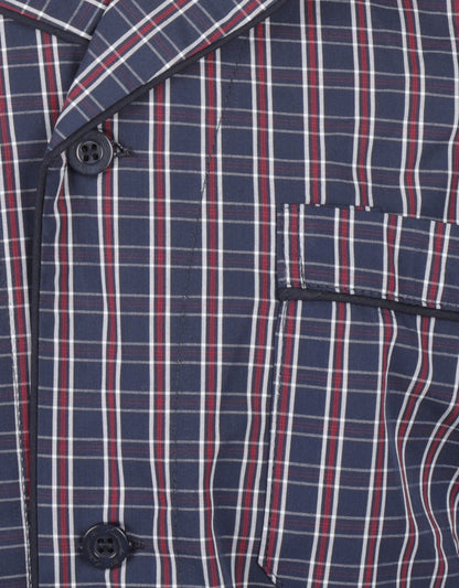 Pyjama classic cotton | Blue