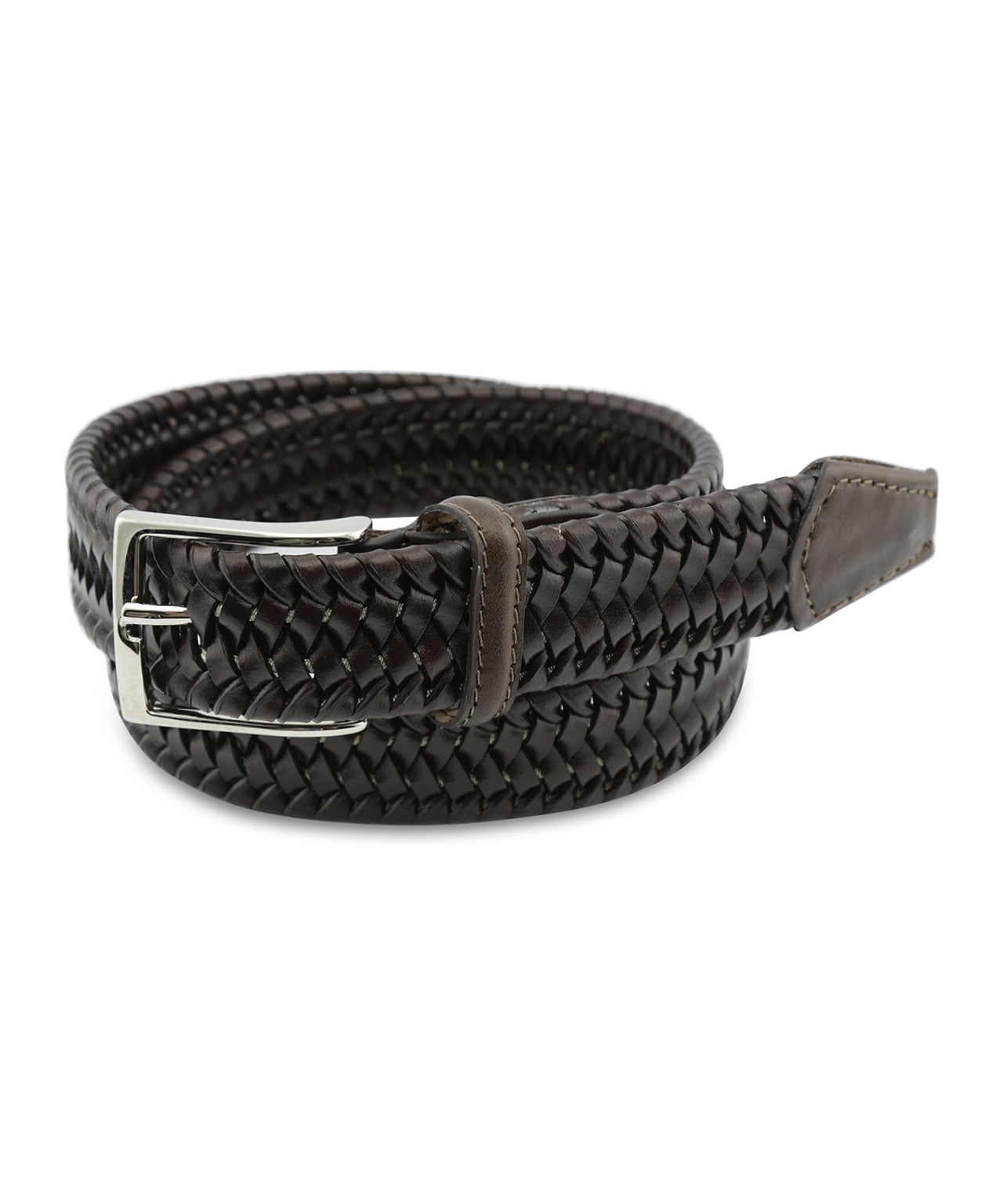 Riem Elastiek Leer | Bruin