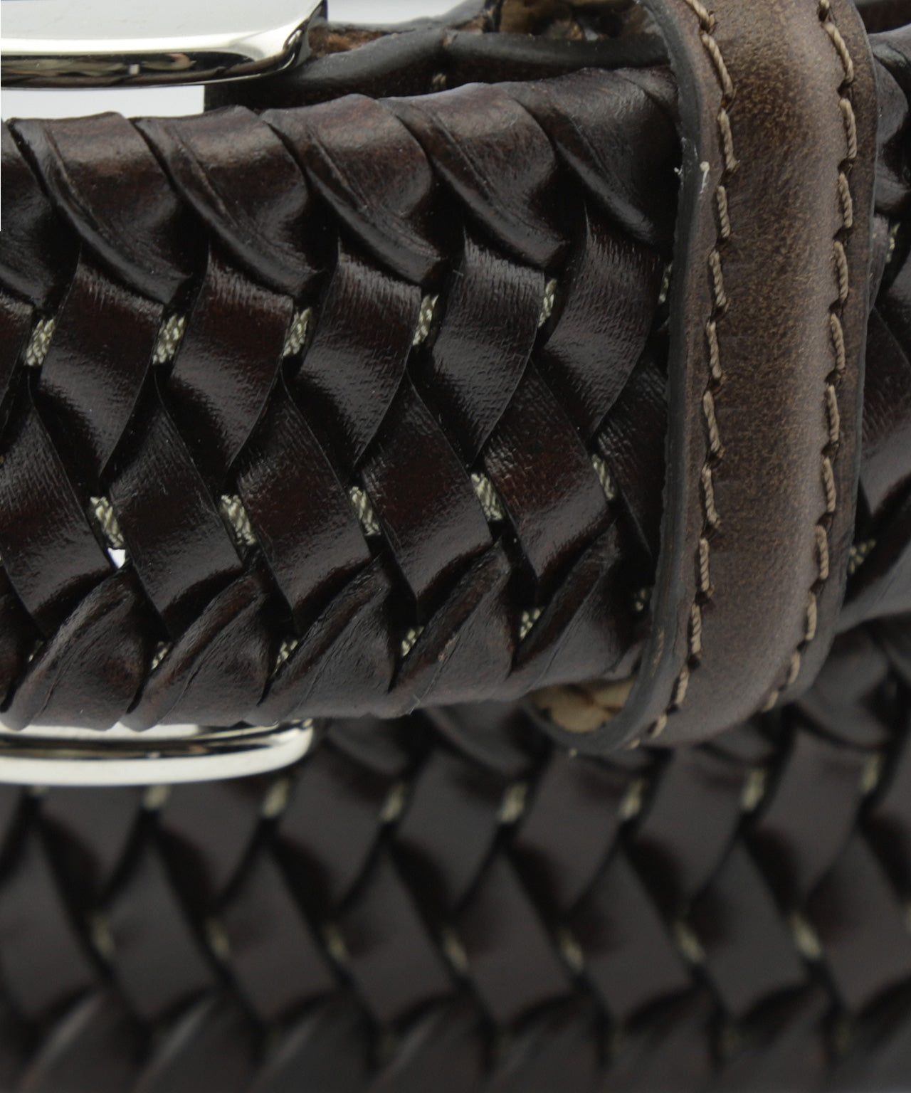 Riem Elastiek Leer | Bruin