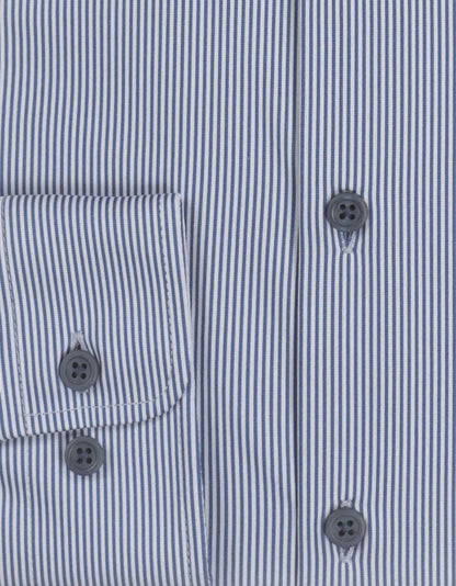 Pure Functional Shirt | Navy stripe