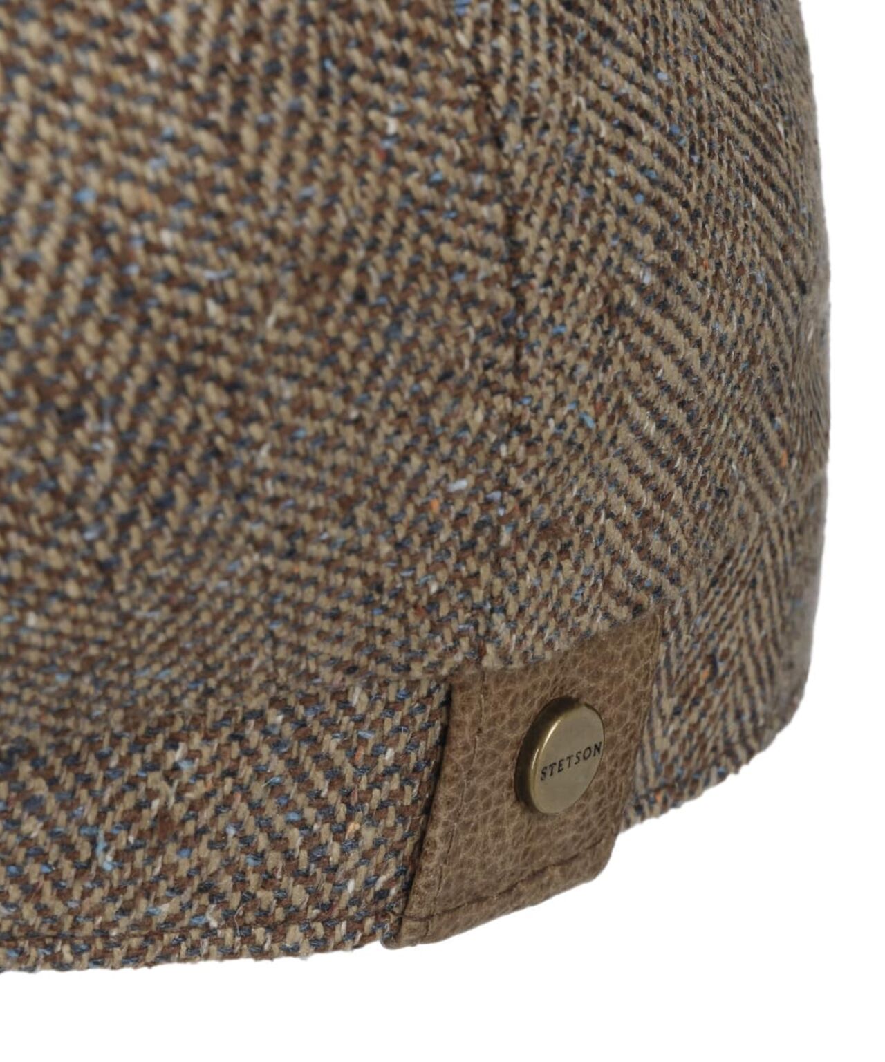Hatteras Silk | Donkerbruin herringbone