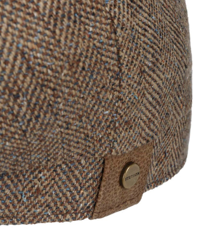 Hatteras Silk | Donkerbruin herringbone