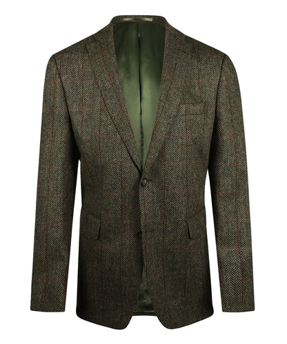 Tweed Colbert | Groen Ruit