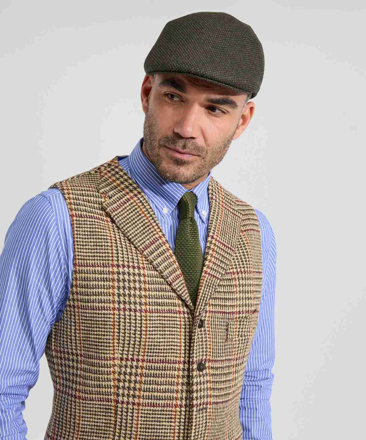 Soft Cap Wol | Donker Bruin