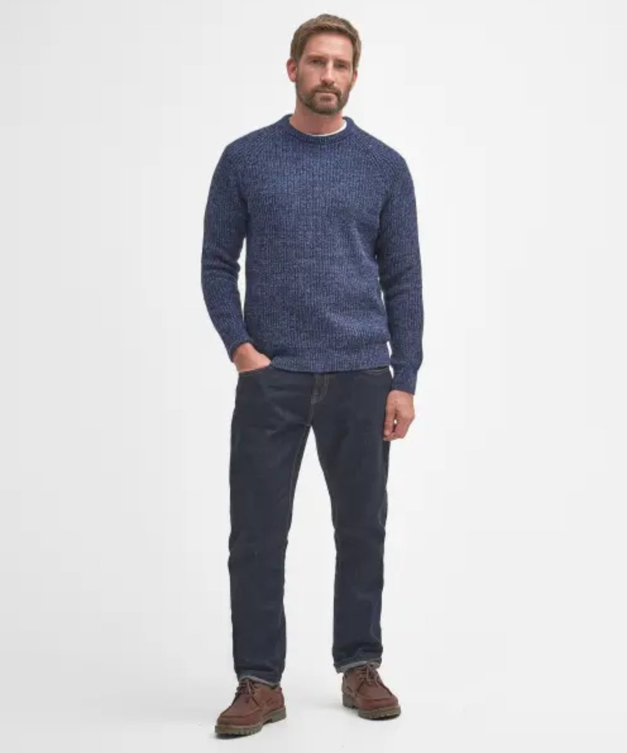 Horseford Crew Neck | Navy