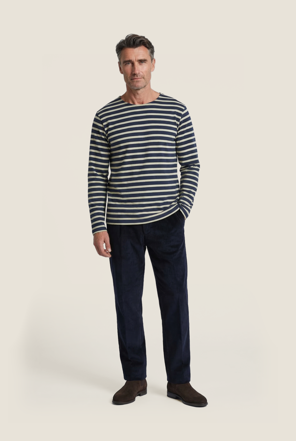 Meridien Modern Sweater | Blue