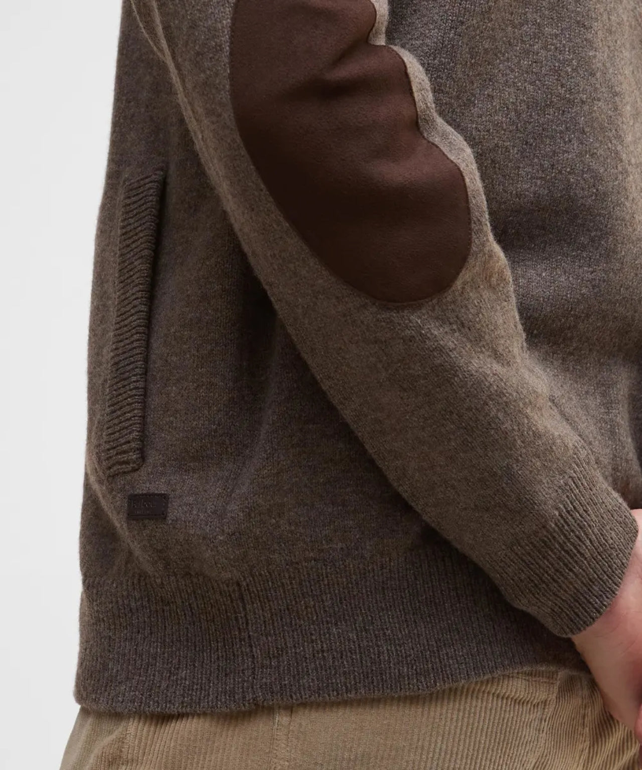 Barbour Essential Patch Weste | Braun