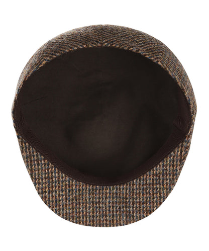 Jockey Tweed Cap | Bruin Micro Ruit