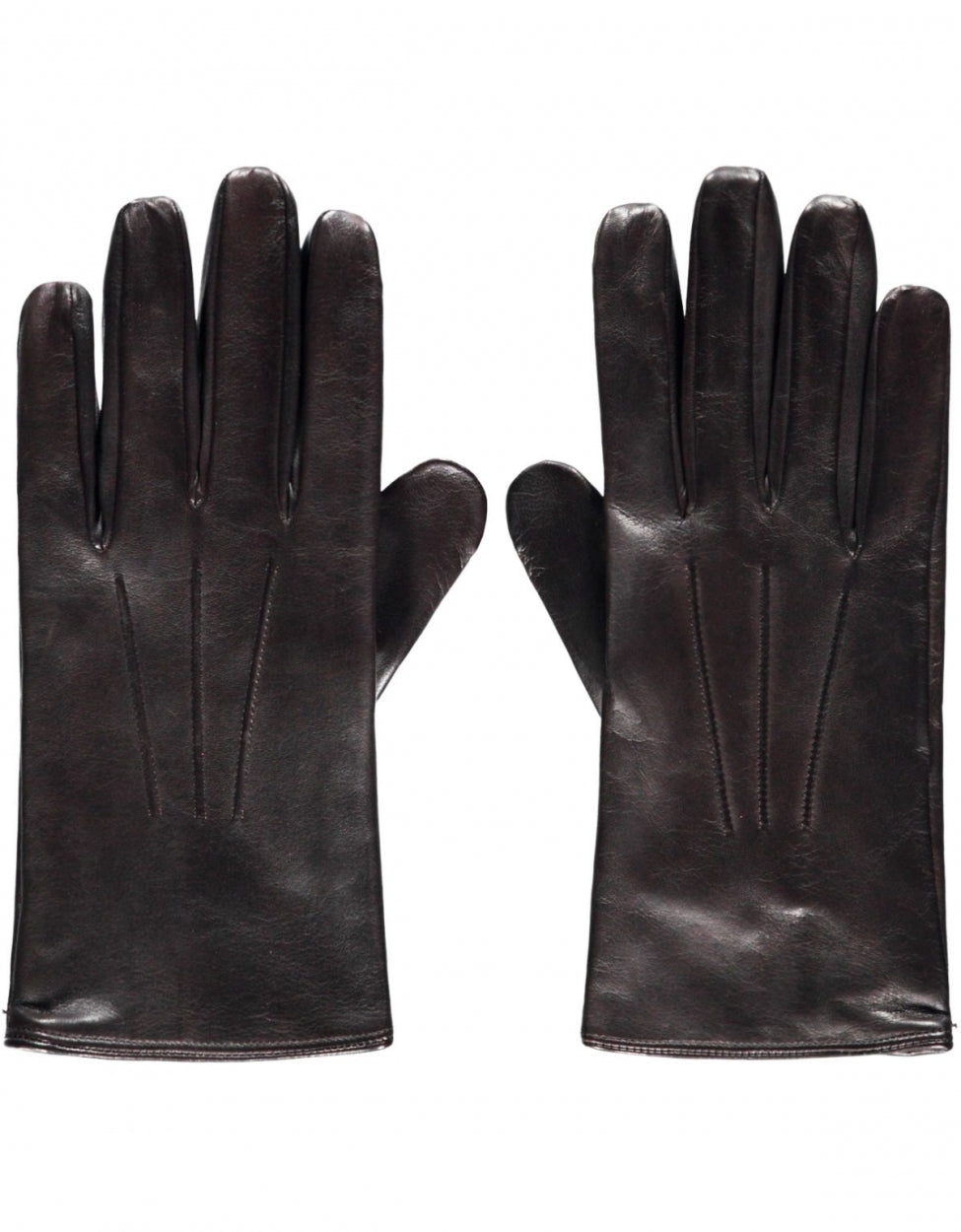 Handschoen Nappa/Cashmere voering | Donker Bruin