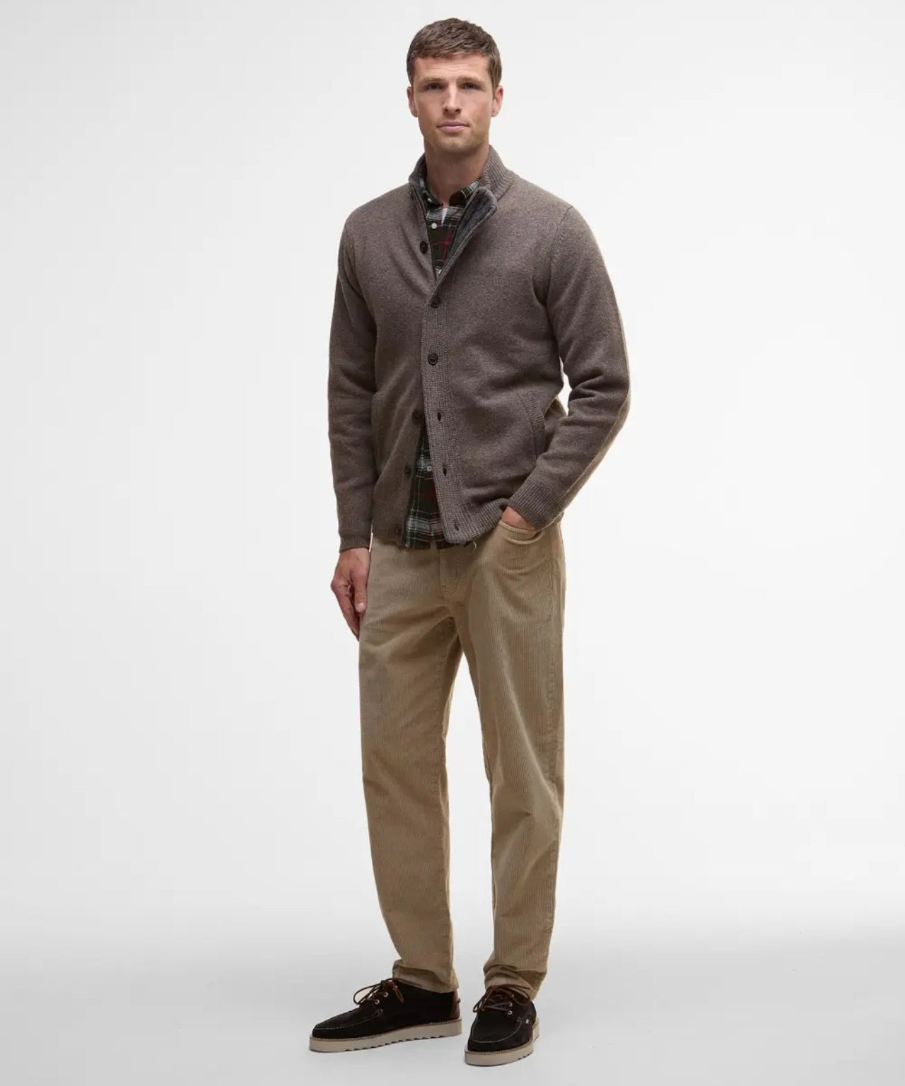Barbour Essential Patch Weste | Braun