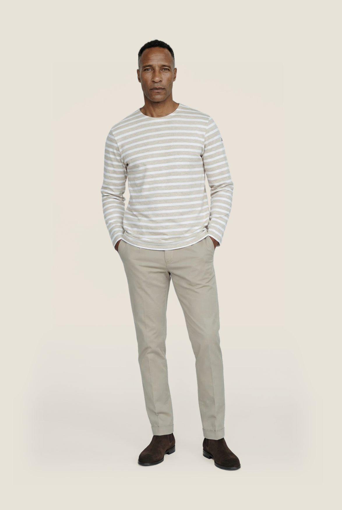 Meridien Modern Sweater | Brown