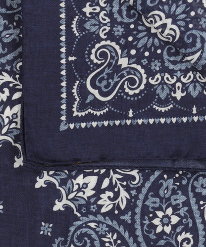 Silk Bandana | Blue