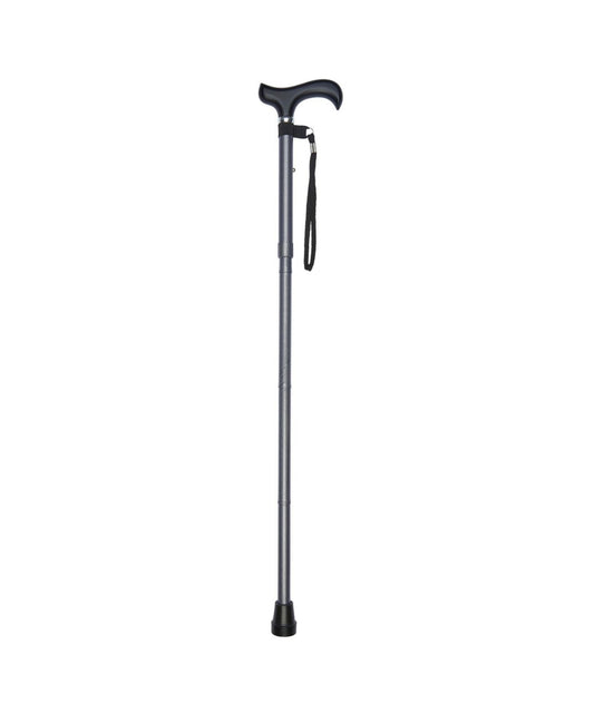Folding Walking Stick | Zwart Ruit