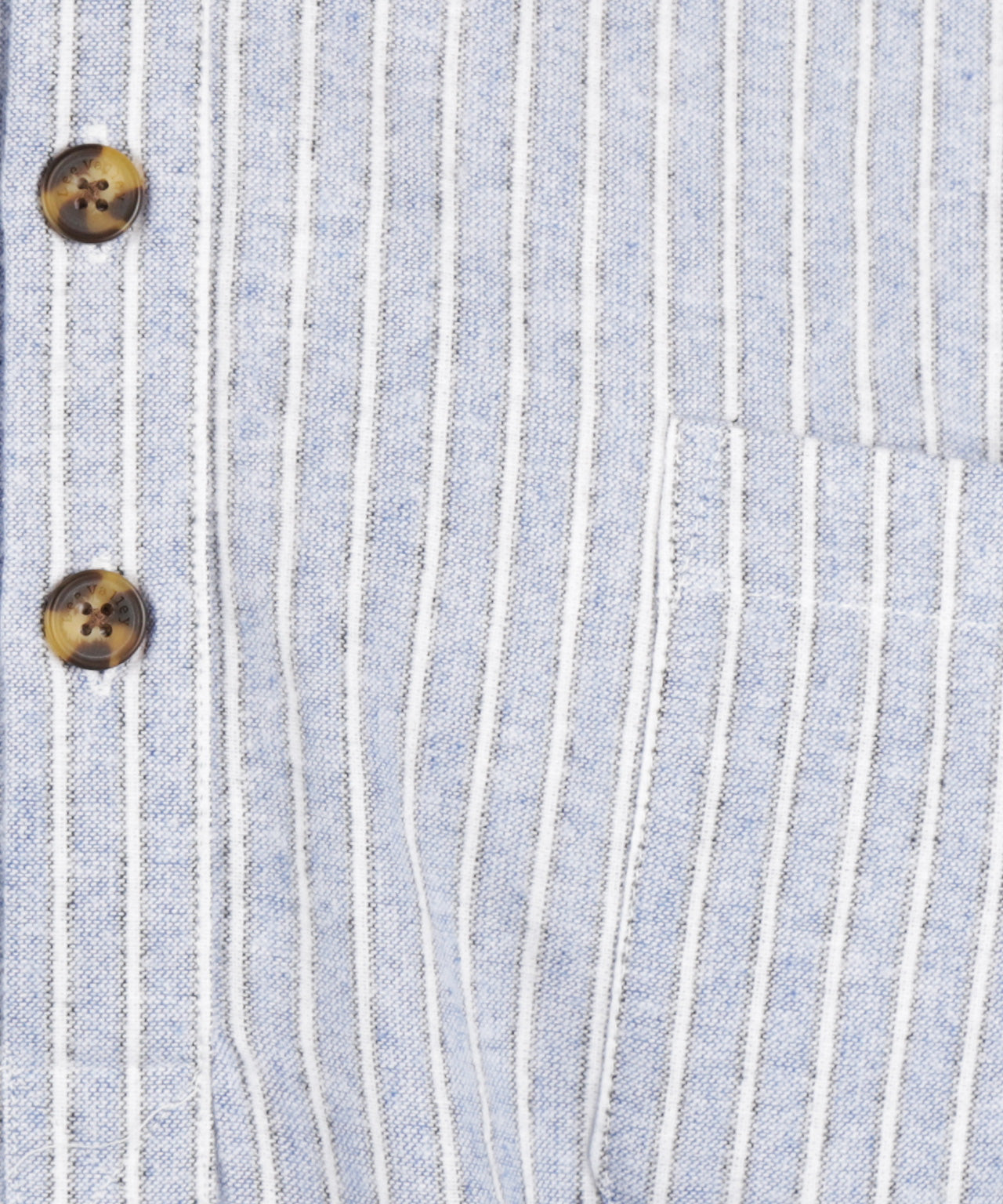 Klassisches Flanell-Nachthemd | Blau