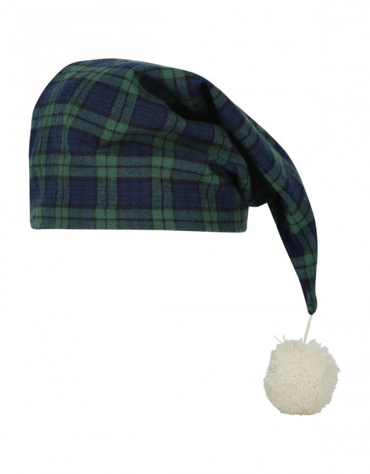 Flannel Nightcap | Groen/Blauw kleine ruit
