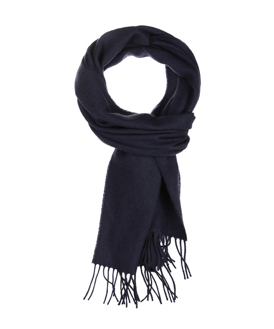 Sjaal Lamswol | Navy