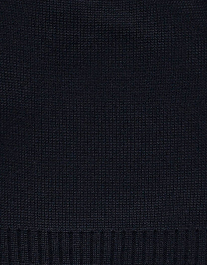 Wool Beanie | Navy Blue