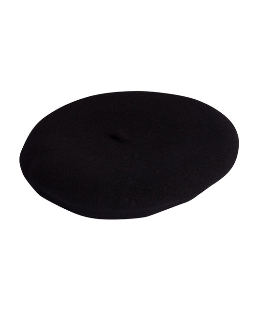 Wollbaskette | Schwarz