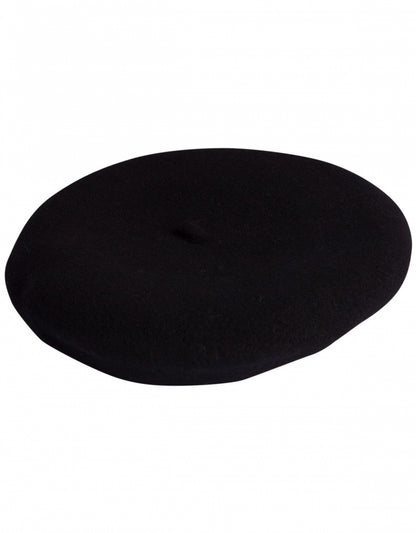 Wool Beret | Black