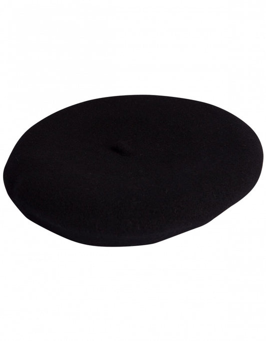 Wollbaskette | Schwarz