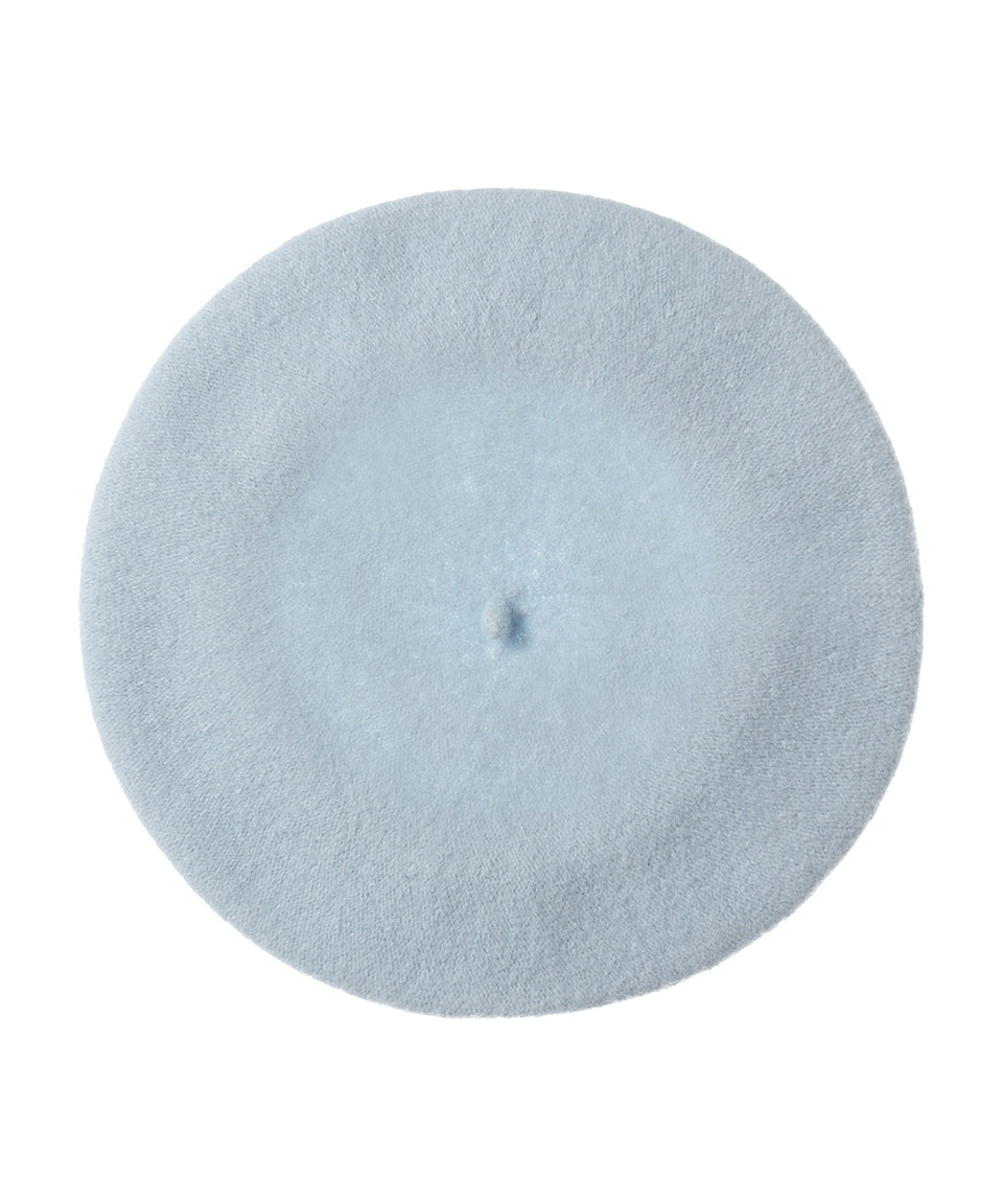 Wool Beret | Blue
