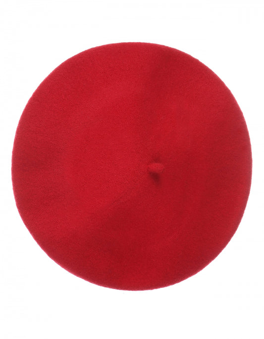 Wollbaskette | Bordeauxrot