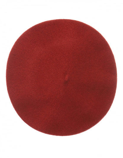 Wool Beret | Wine Red
