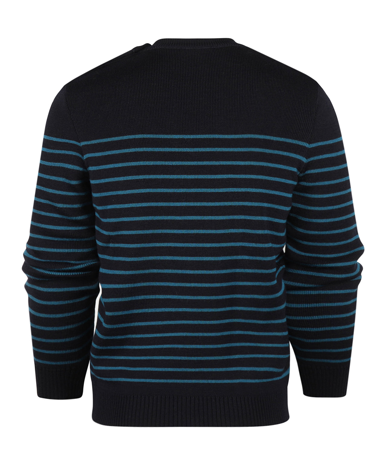 Saint James BinicII Rundhalspullover | Blau