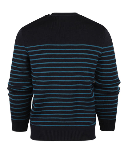 Saint James BinicII Rundhalspullover | Blau