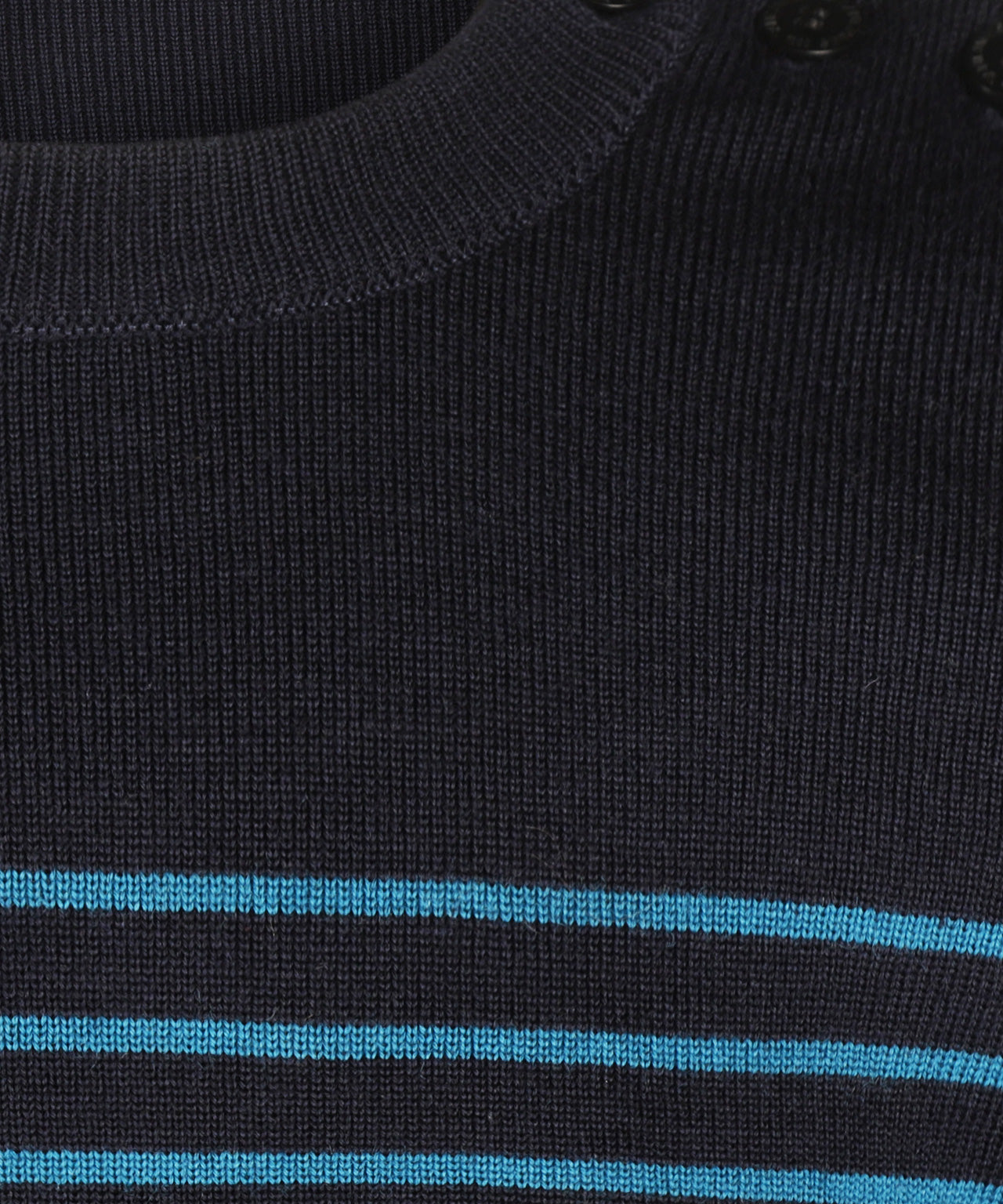 Saint James BinicII Rundhalspullover | Blau