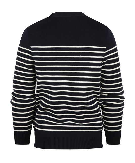 Saint James BinicII Rundhalspullover | Blau