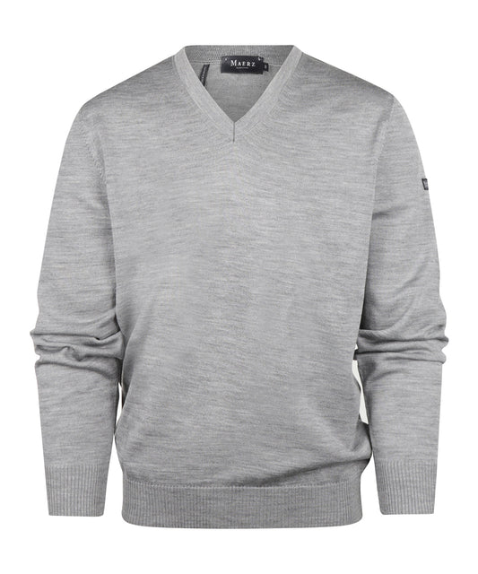 V-Hals Pullover | Grijs