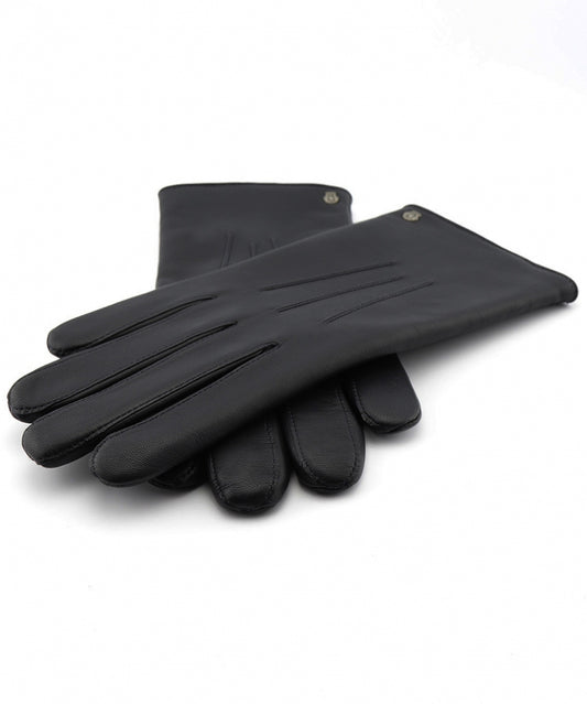 Soft Nappa Leather Glove | Navy Blue