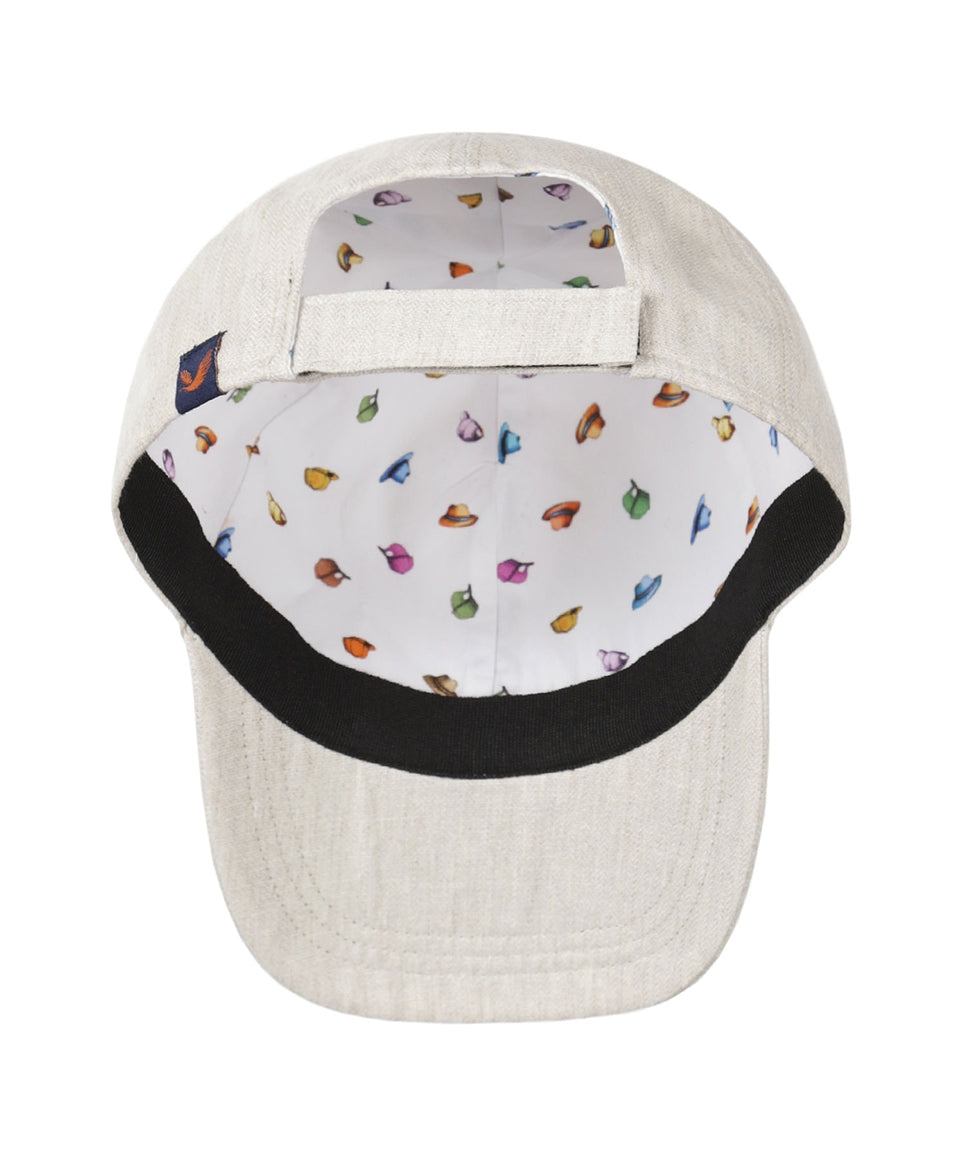 Baseball Cap Cotton/Linen | Brown
