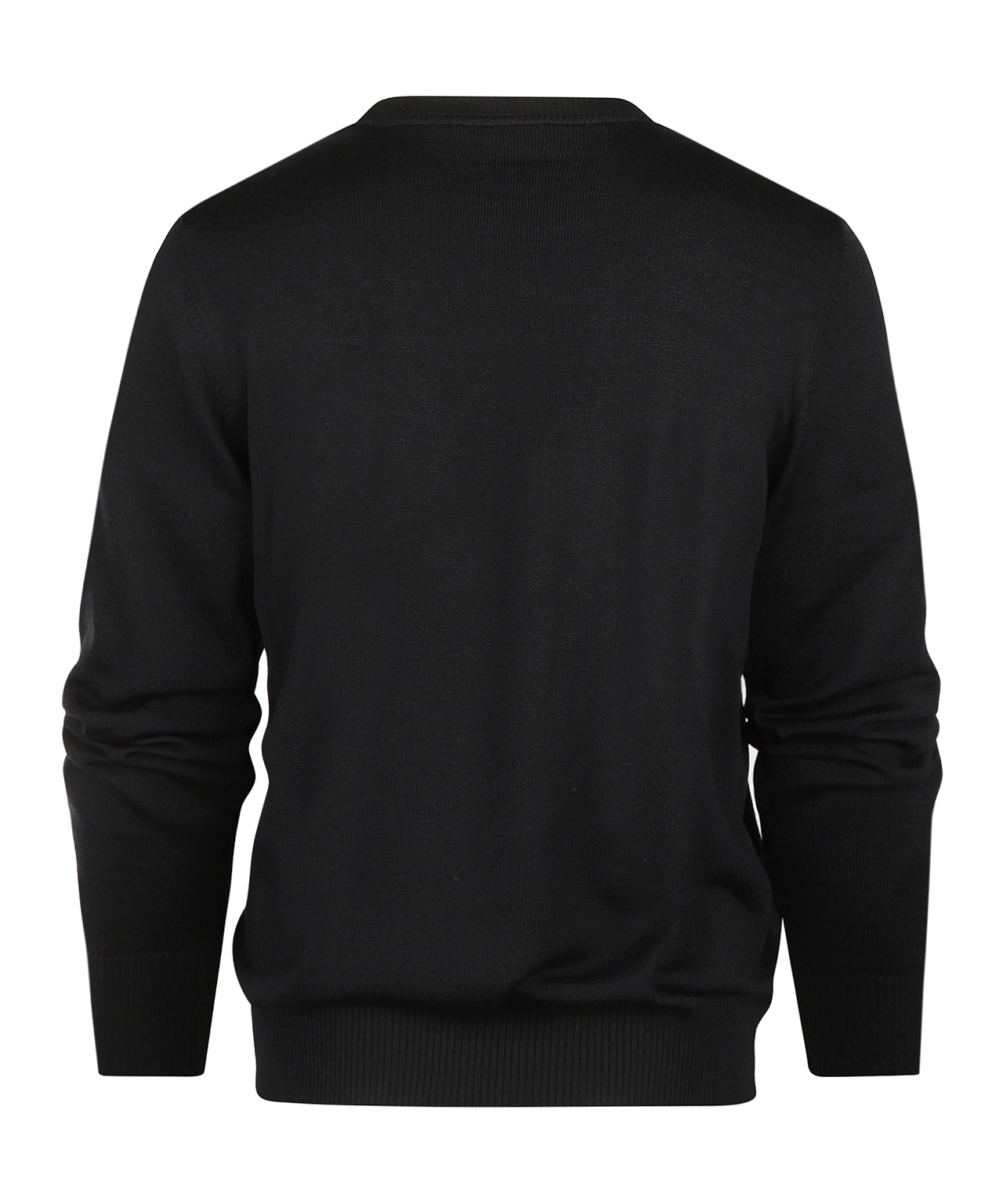 Maerz Pullover mit Rundhalsausschnitt | Schwarz