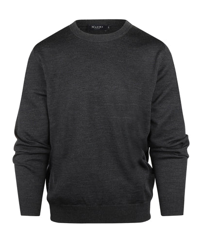 Pullover Maerz round neck | Charcoal