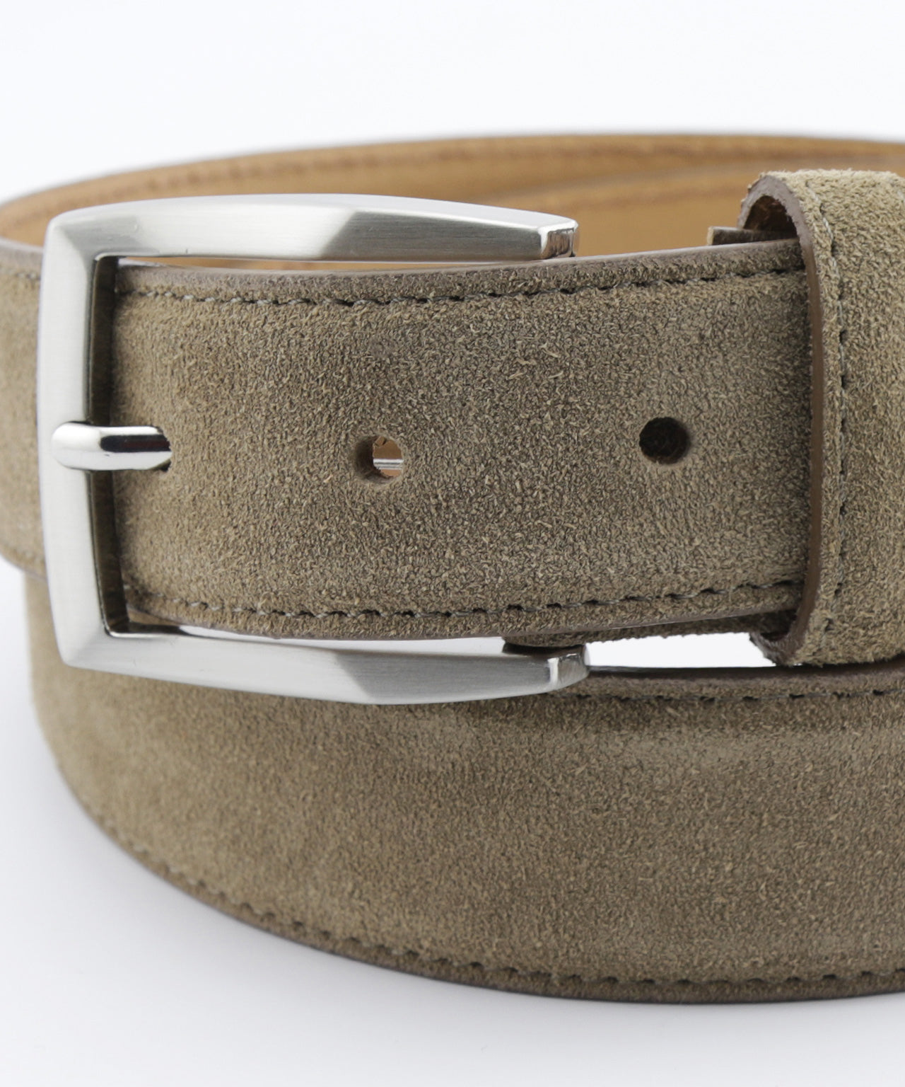 Eleganter Wildledergürtel | Braun