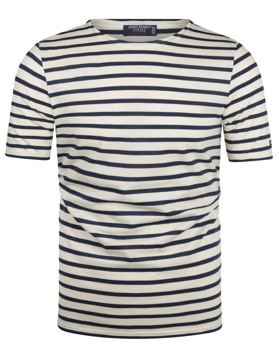 Levant Rundhals-T-Shirt | Weiß