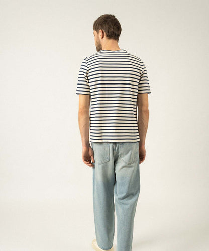 Levant Rundhals-T-Shirt | Weiß