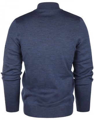 Rits Vest Colorado | Denim Blauw