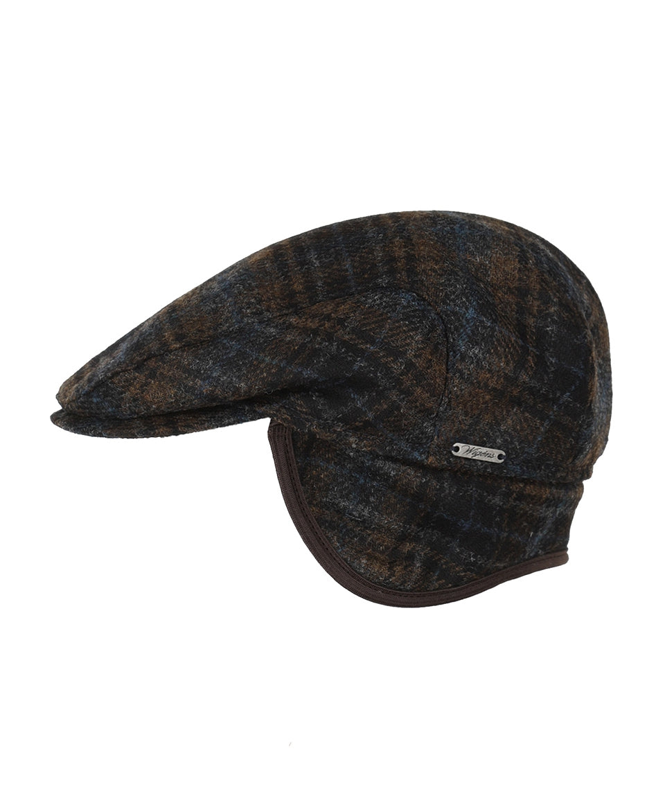 Tweed Cap | Bruin/Navy ruit