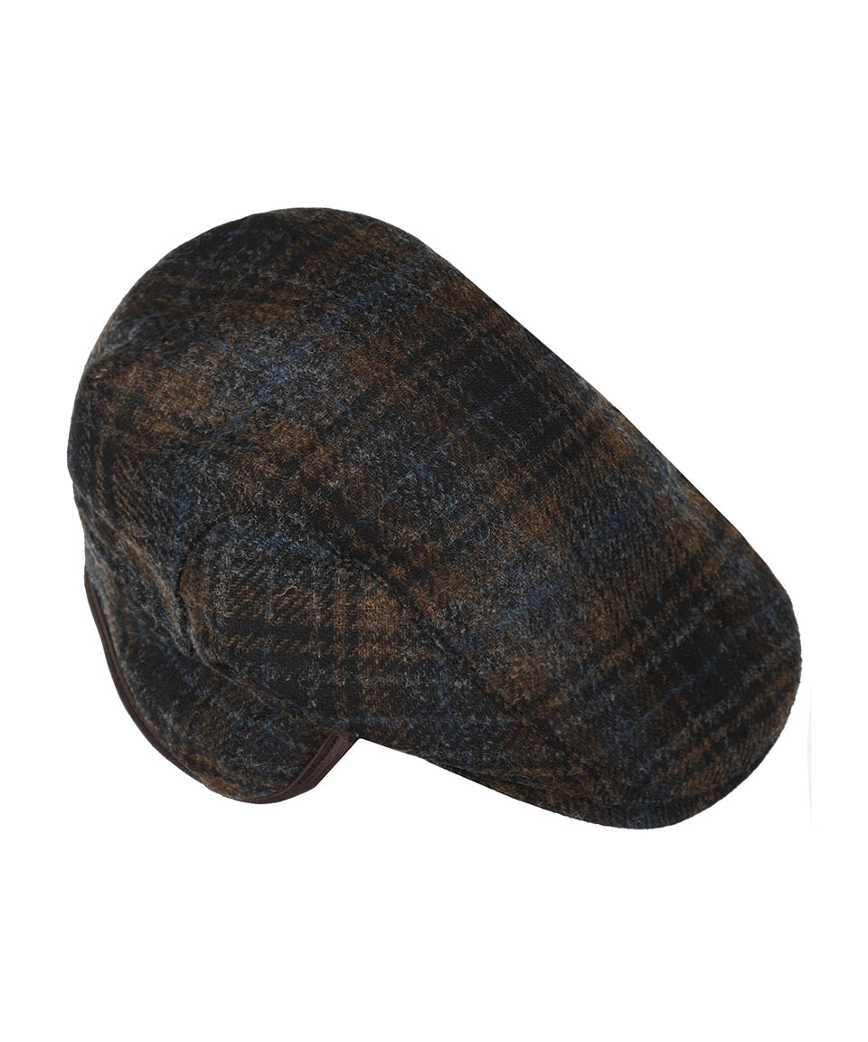 Tweed Cap | Bruin/Navy ruit