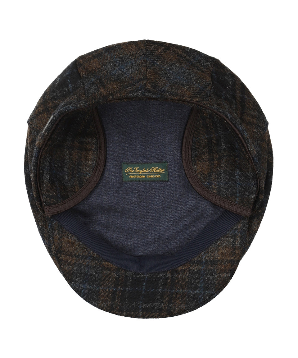 Tweed Cap | Bruin/Navy ruit