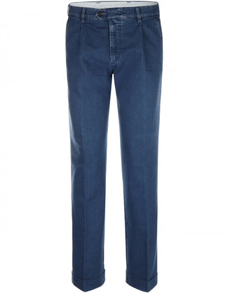 Pantalon jeans | Blauw