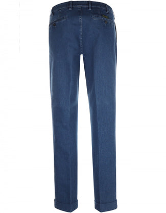 Pantalon jeans | Blauw