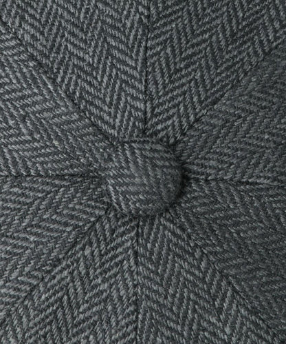 Hatteras Silk | Donkergrijs herringbone
