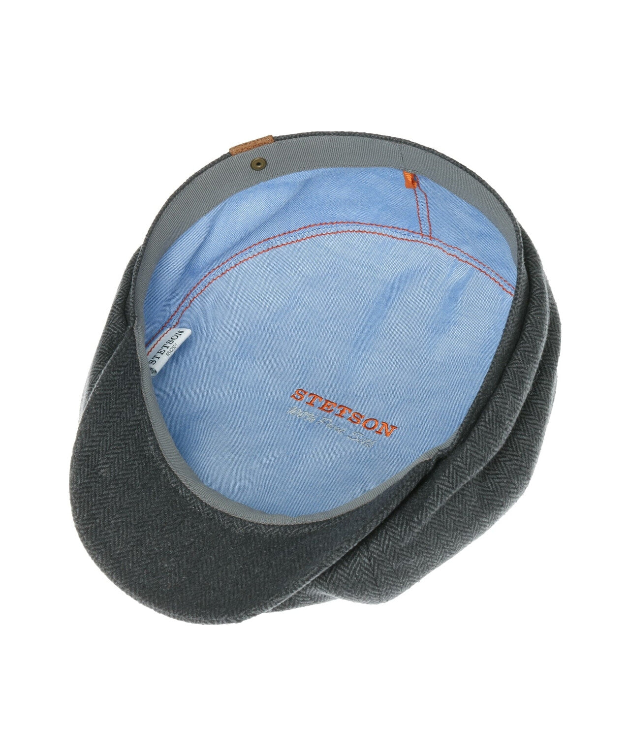Hatteras Silk | Donkergrijs herringbone