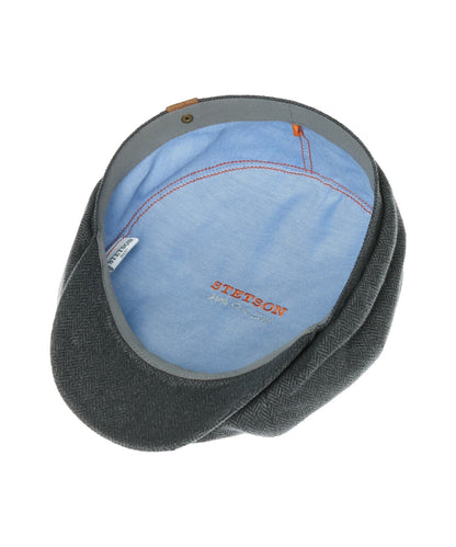 Hatteras Silk | Donkergrijs herringbone