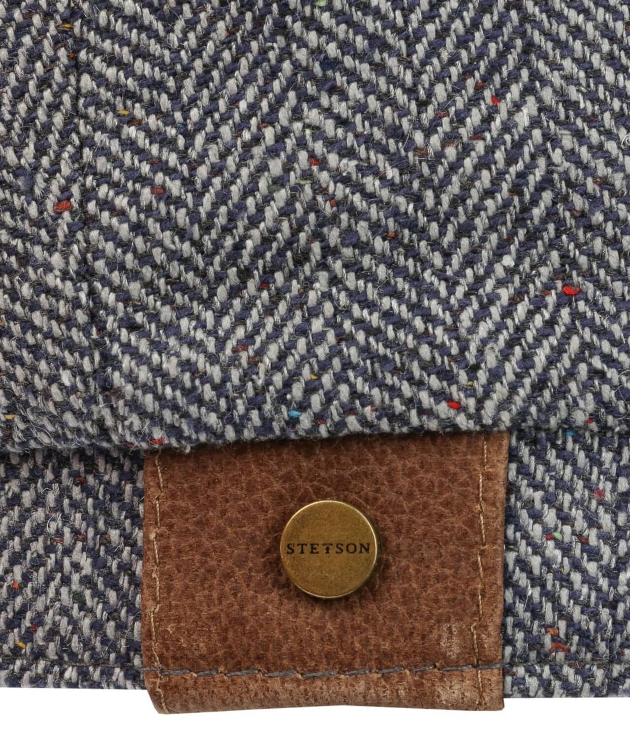 Hatteras Silk | Navy herringbone